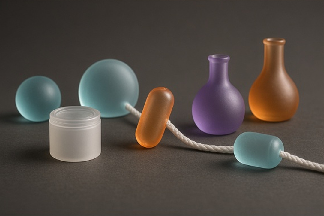 A community handoff represented by a luminous resin object